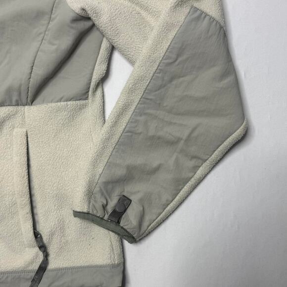 The North Face Women’s Full Zip Fleece Jacket Gray/Cream Size M - Picture 6 of 7